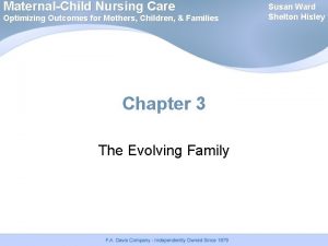 MaternalChild Nursing Care Optimizing Outcomes for Mothers Children