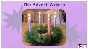 The Advent Wreath L1 S01 Learning Intentions The