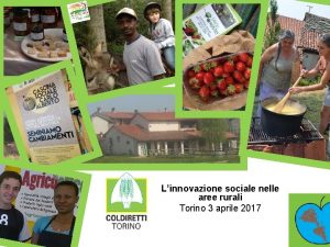 Linnovazione sociale nelle aree rurali Torino 3 aprile