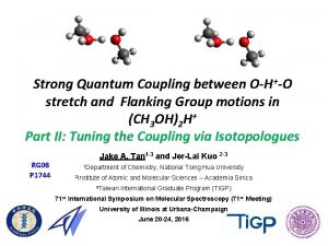 Strong Quantum Coupling between OHO stretch and Flanking