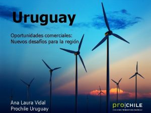 Uruguay Oportunidades comerciales Nuevos desafos para la regin