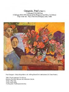 Gauguin Paul Phn 7 Sanh ngy 07 06