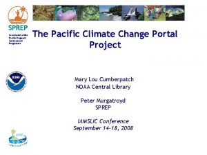 Secretariat of the Pacific Regional Environment Programme The