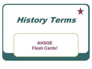 History Terms AHSGE Flash Cards Englands constitution is