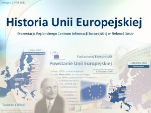 wersja z 27 09 2011 Historia Unii Europejskiej