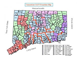 Connecticut CATV Franchise Map Massachusetts North Canaan ven