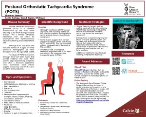 Postural Orthostatic Tachycardia Syndrome POTS Shannon Stewart Calvin