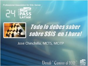 Todo lo debes saber sobre SSIS en 1