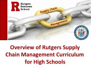 Rutgers Business School in a h C ly