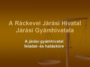 A Rckevei Jrsi Hivatal Jrsi Gymhivatala A jrsi