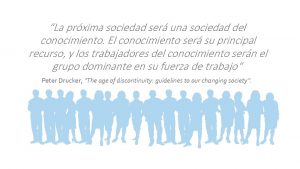 La prxima sociedad ser una sociedad del conocimiento