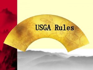 USGA Rules Show Consideration to the Others Golf