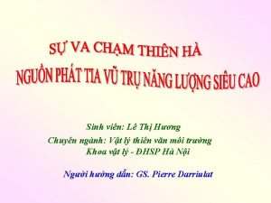 Sinh vin L Th Hng Chuyn ngnh Vt Sinh vin L Th Hng Chuyn ngnh Vt