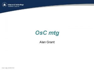 Os C mtg Alan Grant Os C mtg