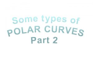 Polar curves KUS objectives BAT sketch curves based