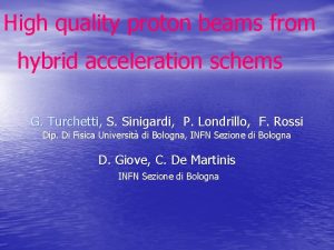 High quality proton beams from hybrid acceleration schems