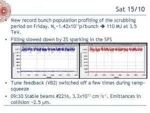 Sat 1510 New record bunch population profiting of