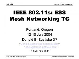 July 2004 doc IEEE 802 11 04663 r