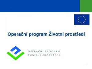 Operan program ivotn prosted 1 Obsah OPP krtk