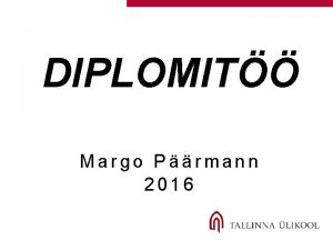 DIPLOMIT Margo Prmann 2016 Talverehvide kasutamine siduautodel Prnu