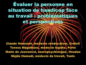 valuer la personne en situation de handicap face