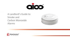 A Landlords Guide to Smoke and Carbon Monoxide