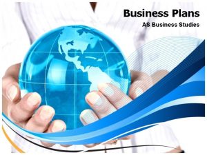 Business Plans AS Business Studies Aims and Objectives