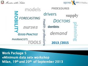 FORECASTING GOOD PRACTICE PHARMACISTS TOOLS drivers supply DOCTORS