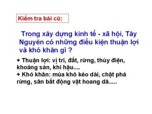 Kim tra bi c Trong xy dng kinh