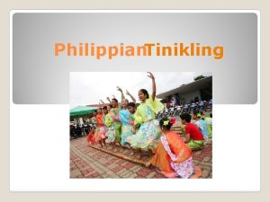 The name tinikling is a reference to bird locally known as