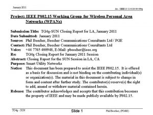 January 2011 doc IEEE 15 11 0118 00