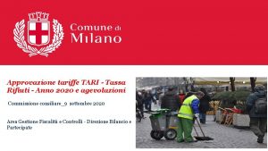 Approvazione tariffe TARI Tassa Rifiuti Anno 2020 e