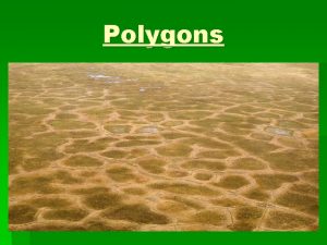 Polygons Outline Definitions Periglacial Patterned Ground Polygons Types