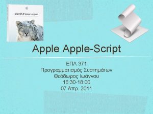 Apple Script tell application i Tunes activate set
