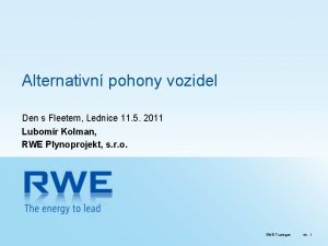 Alternativn pohony vozidel Den s Fleetem Lednice 11