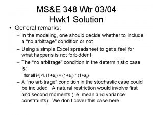 MSE 348 Wtr 0304 Hwk 1 Solution General