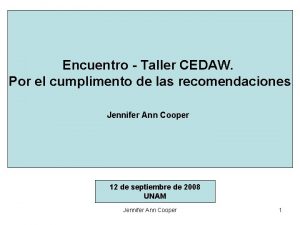 Encuentro Taller CEDAW Por el cumplimento de las