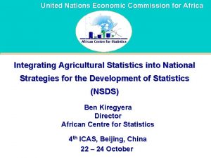 United Nations Economic Commission for African Centre for