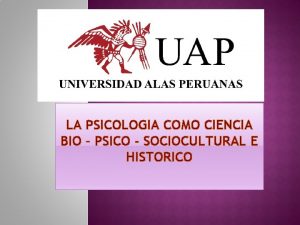 Bio-psico-socio-cultural