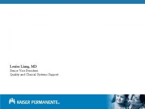 The Kaiser Permanente Story Implementation of Electronic Health