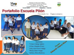 Ministerio de Educacin Pblica Direccin Regional Grande del