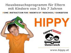 Hausbesuchsprogramm fr Eltern mit Kindern von 3 bis