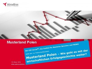 Musterland Polen 18 Oktober 2016 Wirtschaftuniversitt Wien Geschichte