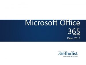 Microsoft Office 365 Name Date 2017 Office 365