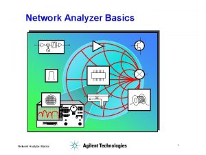 Network Analyzer Basics 1 Network Analysis is NOT