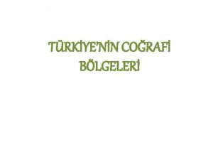 TRKYENN CORAF BLGELER CORAF BLGELER OLUTURAN ETKENLER 1