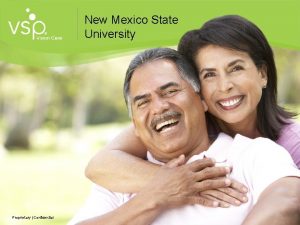 New Mexico State University Proprietary Confidential NMSU Vision