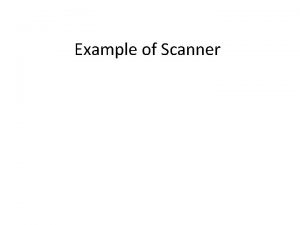 Example of Scanner Example 1 import java util
