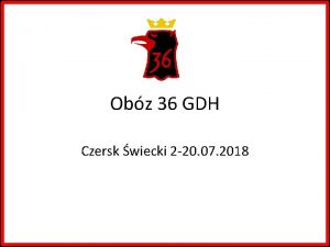 Obz 36 GDH Czersk wiecki 2 20 07