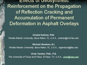 Effects of Geosynthetic Reinforcement on the Propagation of